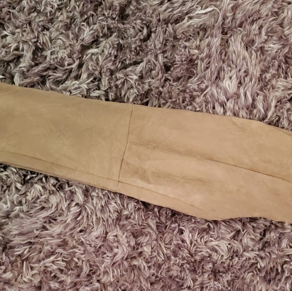 Missguided faux suede high waisted leggings - Picture 2 of 5